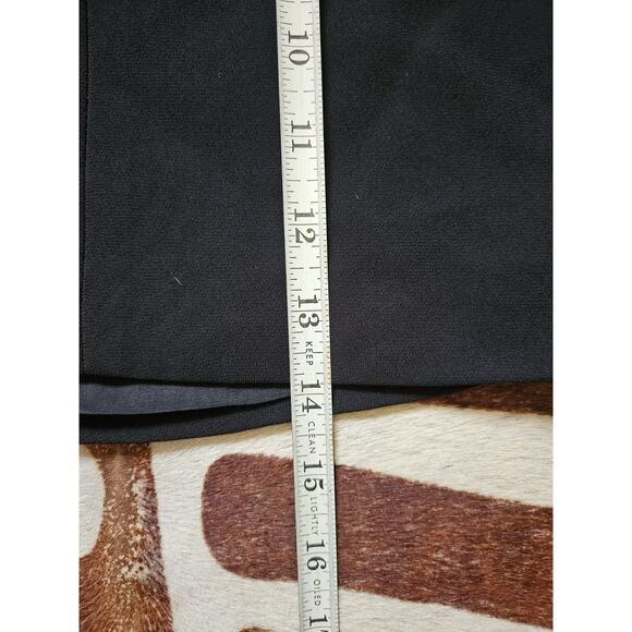 Vintage Bebe Silky Mini Skirt Slit Open Made In USA Womens Size 2 - Picture 5 of 5